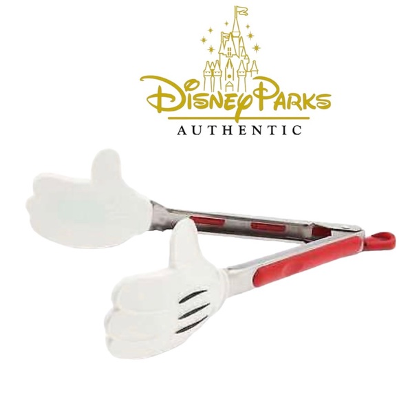 Walt Disney World Disney Park Exclusive Mickey Mouse Handy Helper Tongs - Picture 1 of 7